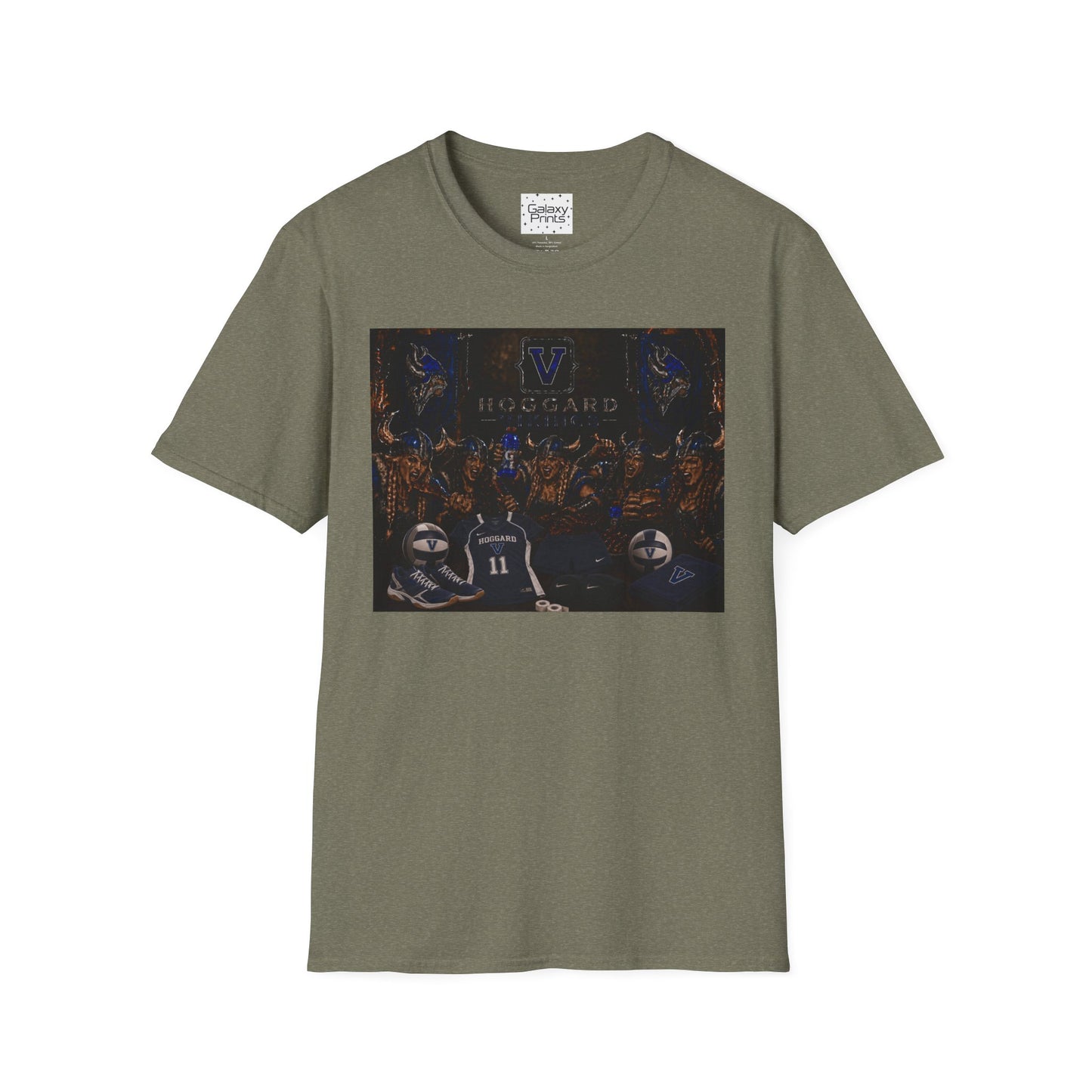 Lady Vikings Volleyball Feast T‑Shirt — Hoggard School Spirit Tee - Ladies Volleyball