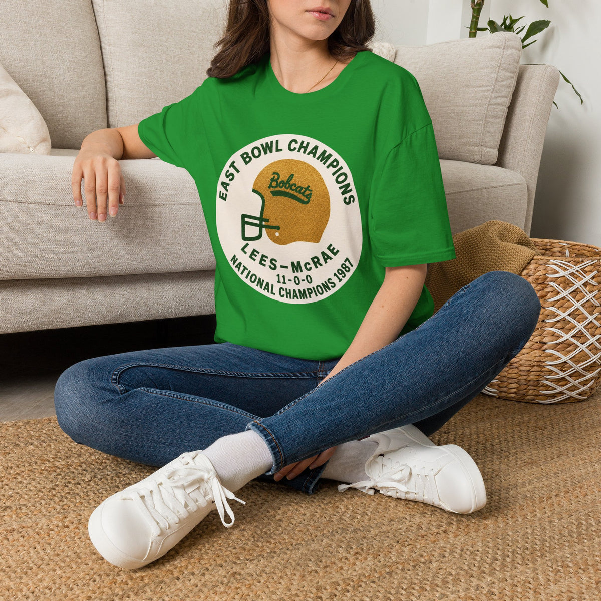 LMC East Bowl & National Champions Bobcats T-Shirt - Lees-McRae College