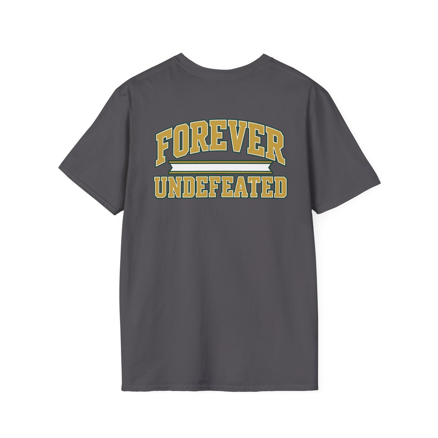Lees-McRae College Bobcats Vintage Football T-Shirt — Coach Johnson  "Get There! x 3 Get it up" - Forever Undefeated