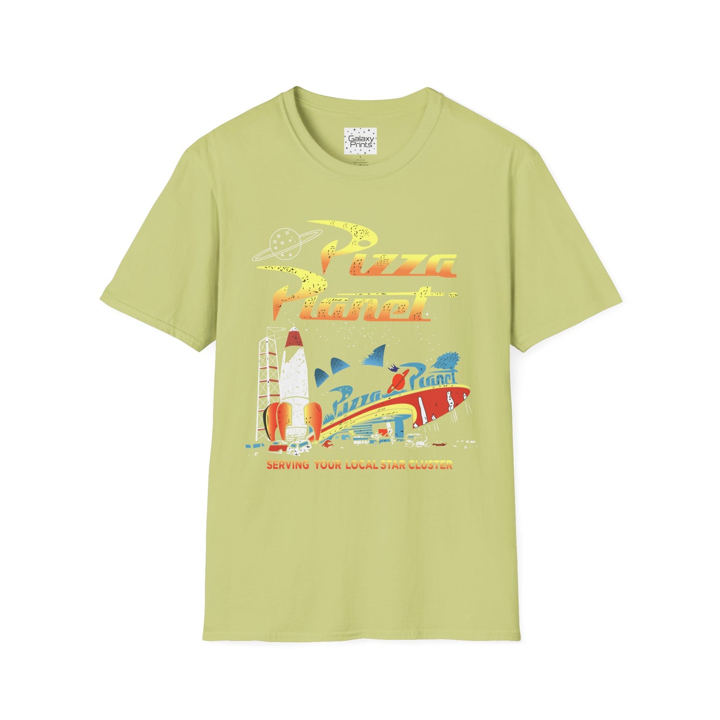 DISNEY inspired Unisex T-Shirt - Pizza Planet 'Serving Your Local Star Cluster'