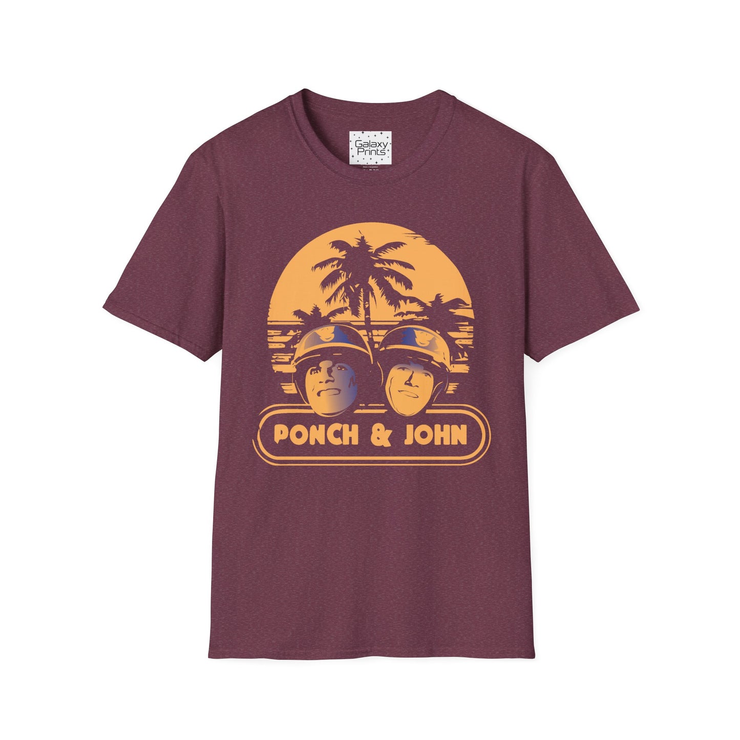 Unisex T-Shirt - POP Culture - 'PONCH & JOHN from CHiPS'