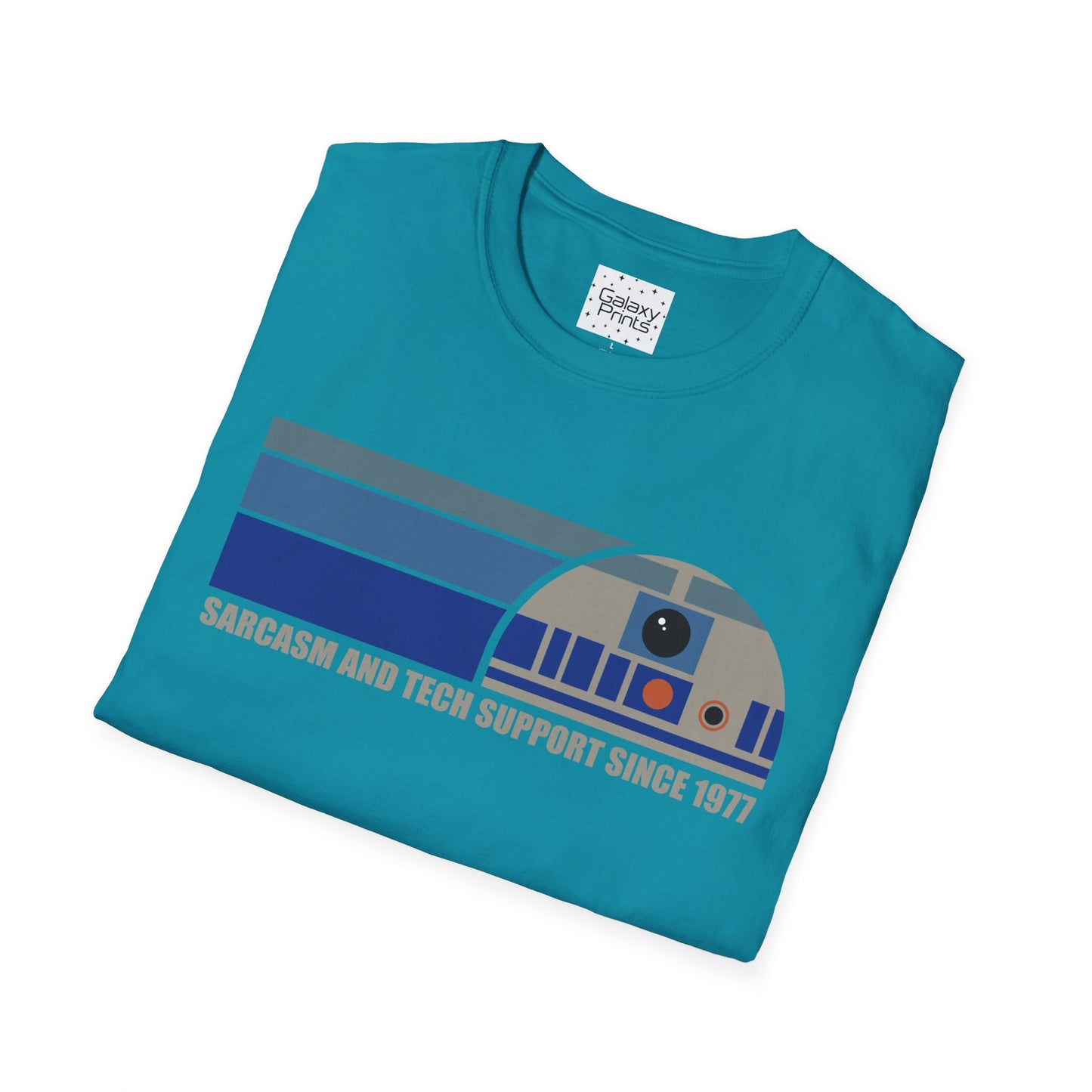 Star Wars Inspired Unisex T-Shirt - 'Sarcasm and Tech Support Since 1977' Graphic Tee