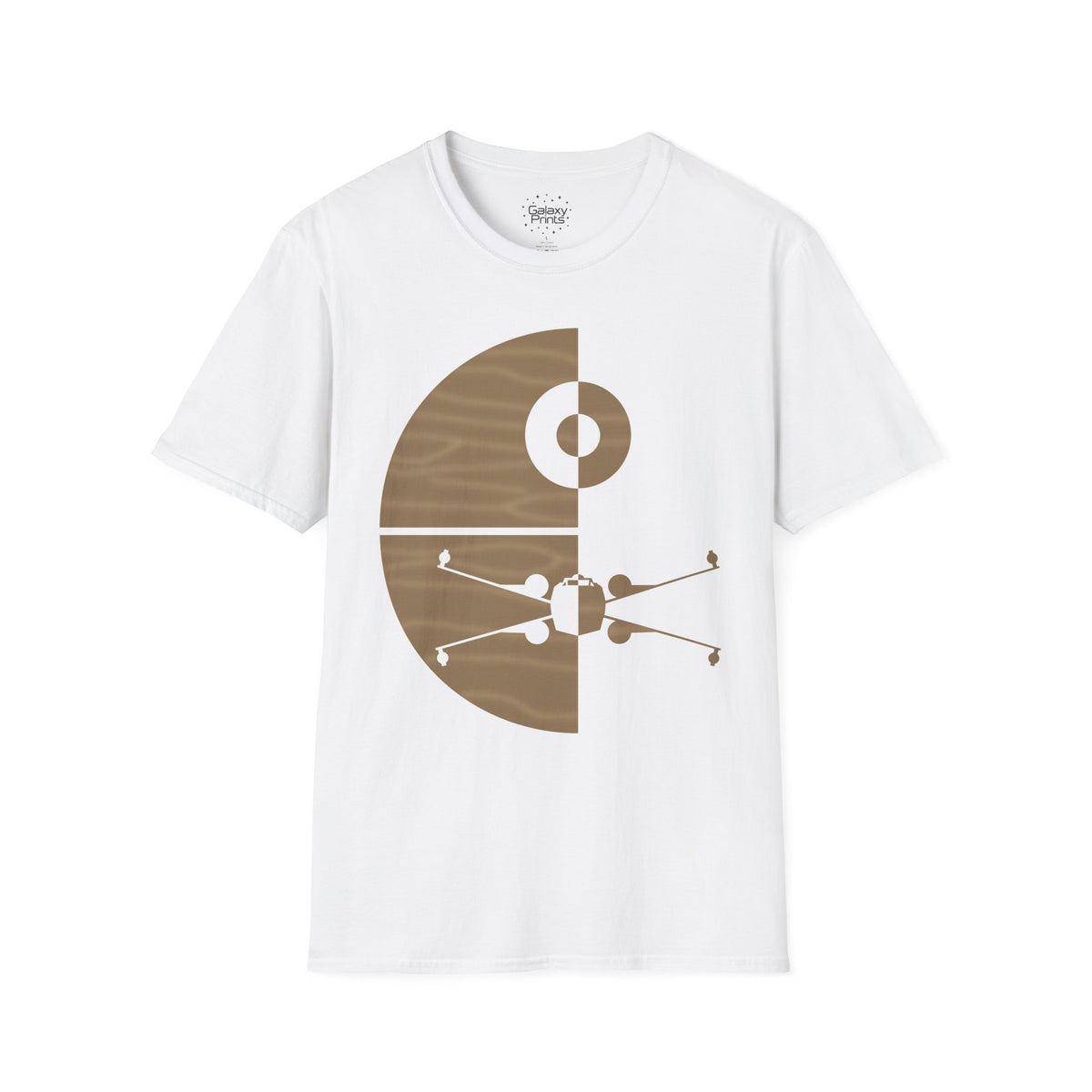 Star Wars Inspired Unisex T-Shirt - 'X-Wing Fighter & Death Star' Graphic Tee