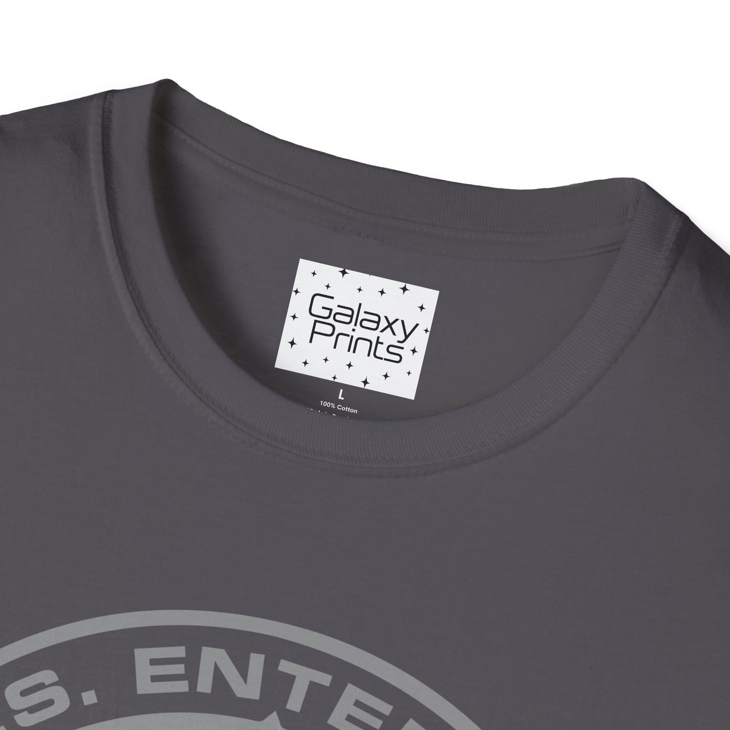 Unisex T-Shirt - POP Culture - 'From STAR TREK the TV & Movie HIT Franchises - U.S.S. Enterprise Flight Patch'