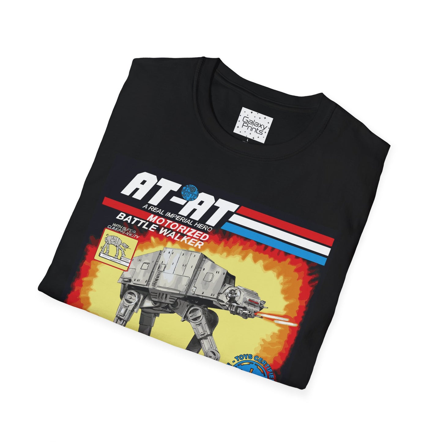 Star Wars AT-AT Walker Toy Box Retro Graphic Unisex Softstyle T-Shirt
