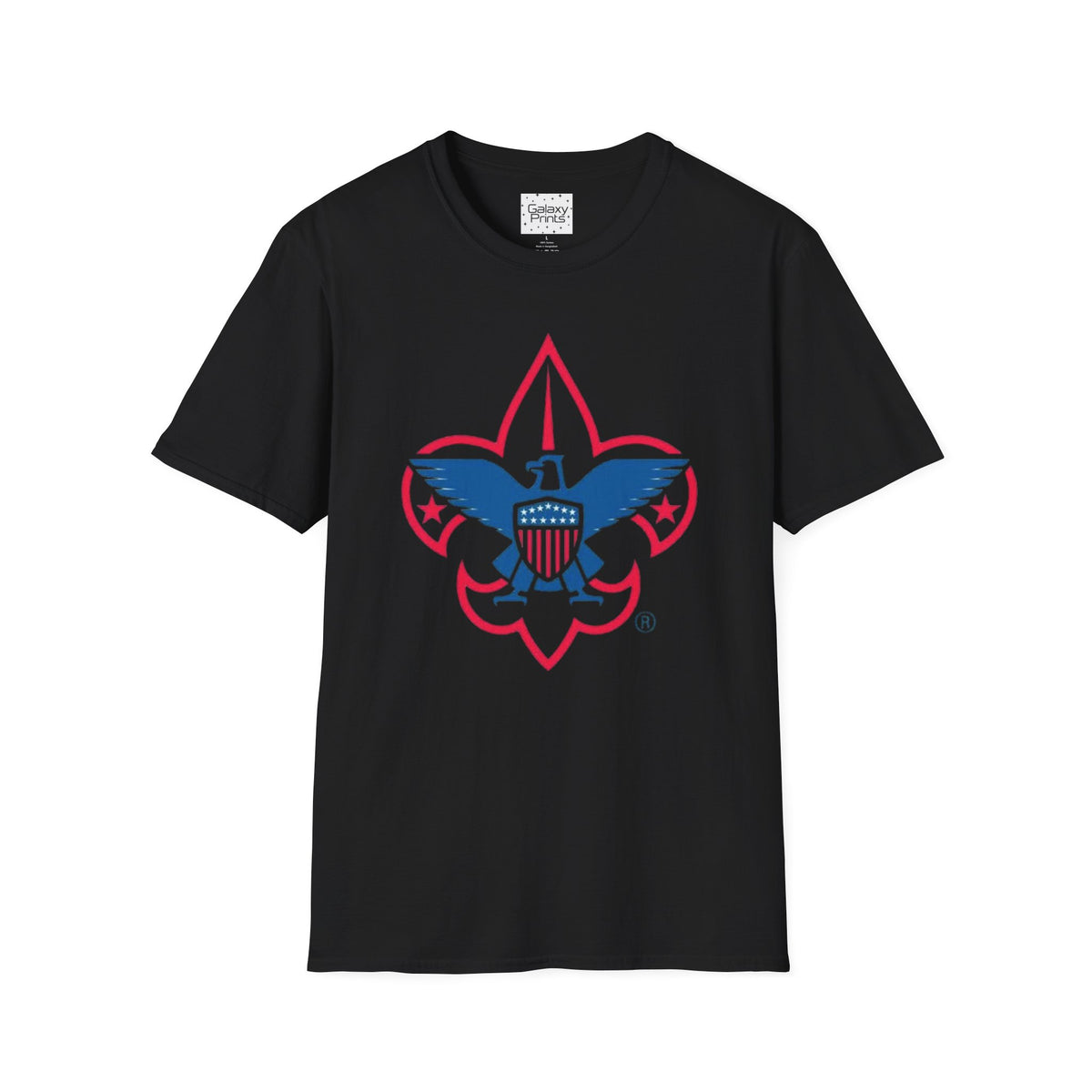 Boy Scouts Eagle Fleur-de-Lis T-Shirt - Retro in many colors your choice