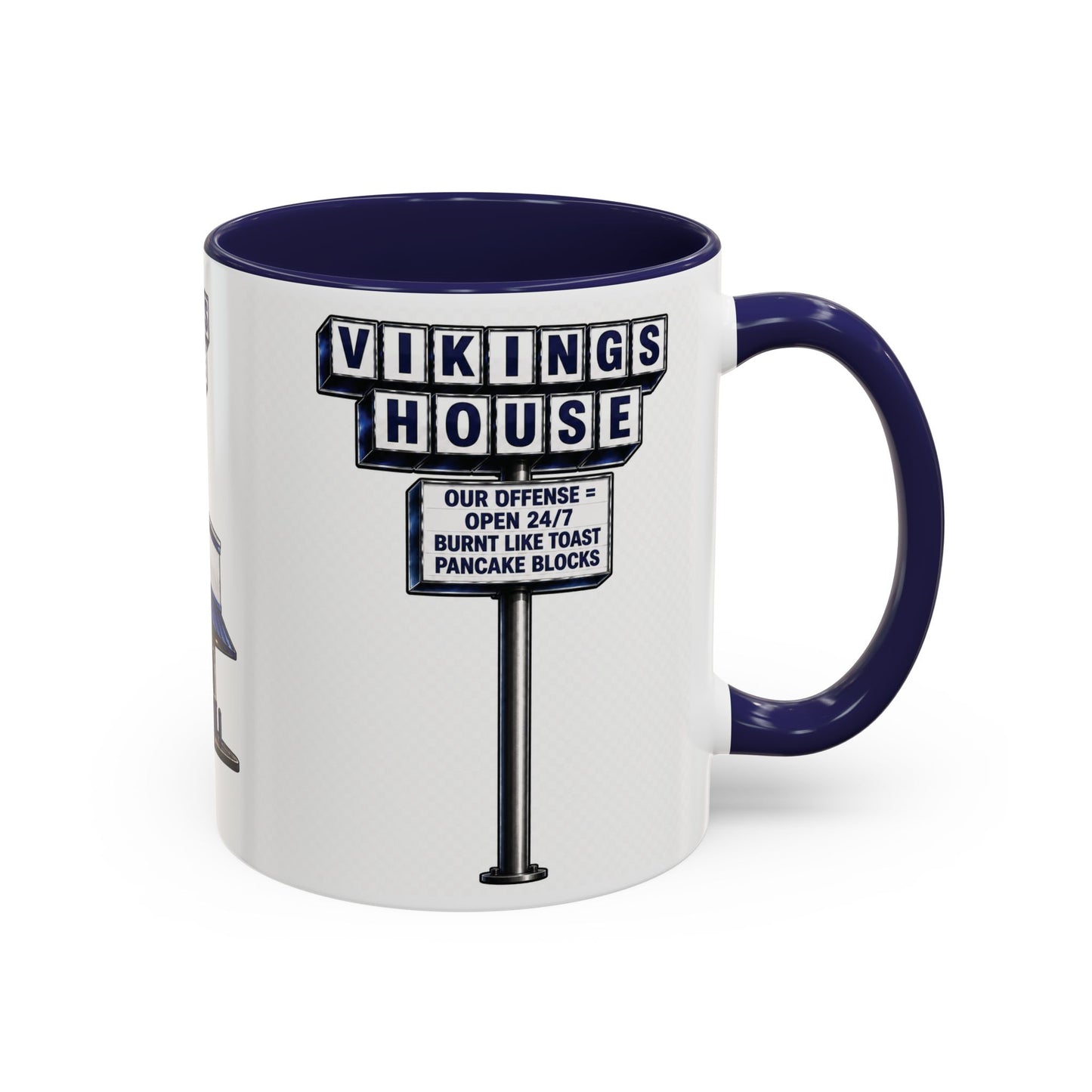 Hoggard Vikings Stylish Accent Coffee Mug  "Like Waffle House" 2 - Perfect for Daily Brew & Gifts