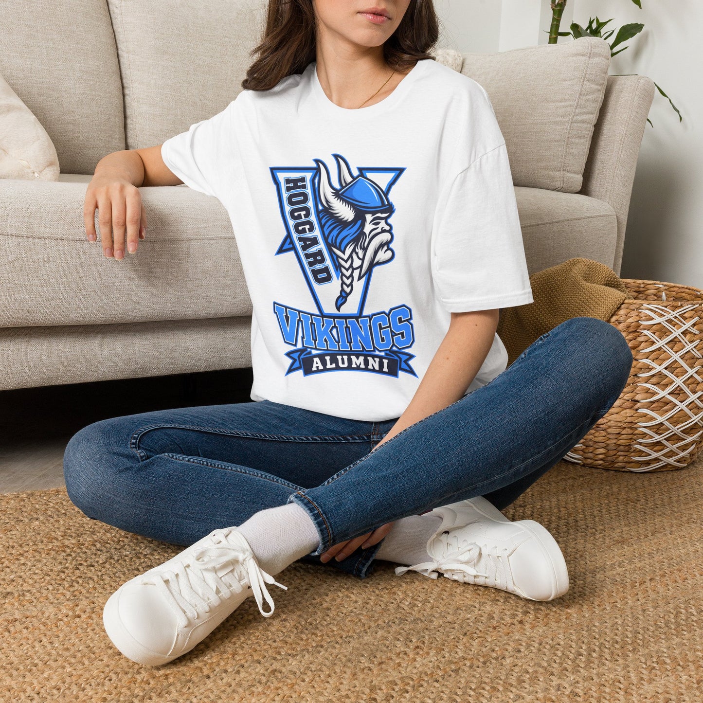 Copy of Viking Alumni T‑Shirt — Hoggaard School Spirit Tee