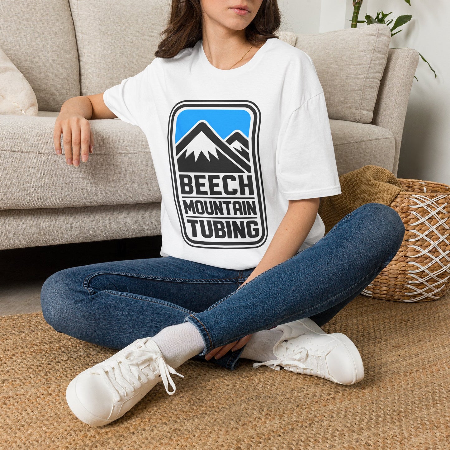 Mountain Tubing T‑Shirt — Beech Mountain Tubing Logo Tee