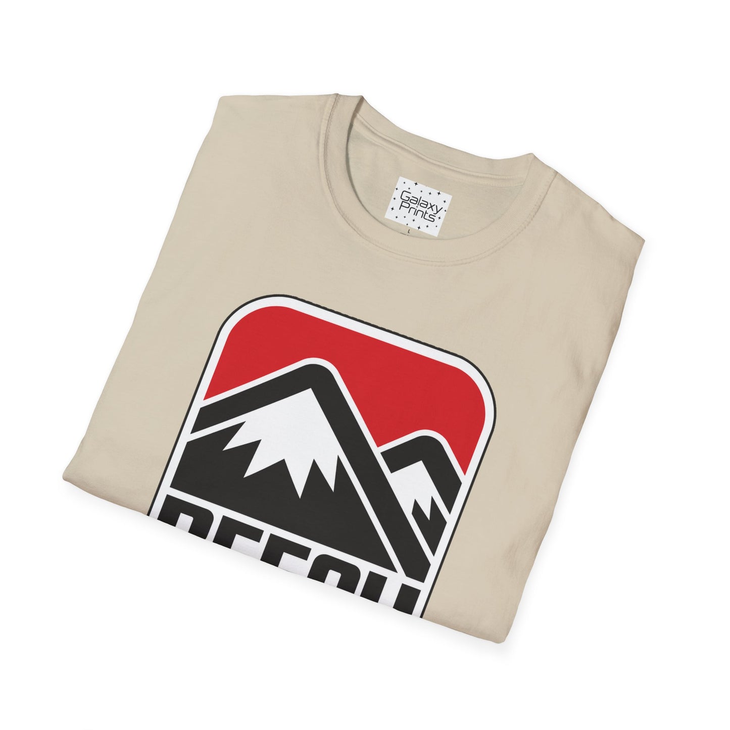 Ski Patrol Beech Mountain Retro T-Shirt — Beech Mountain Ski Patrol with Mountains on the back- logo Tee