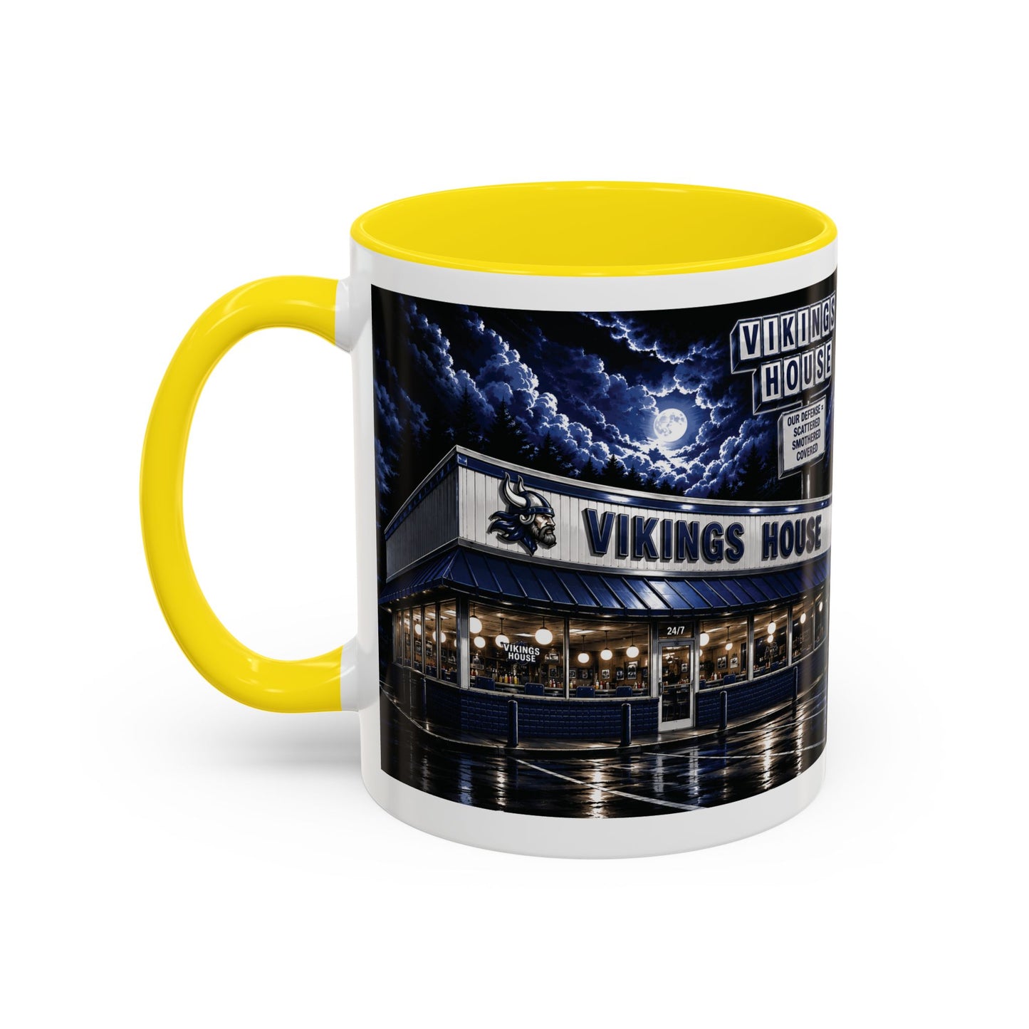 Hoggard Vikings Stylish Accent Coffee Mug "Like Waffle House" 3 - Perfect for Daily Brew & Gifts