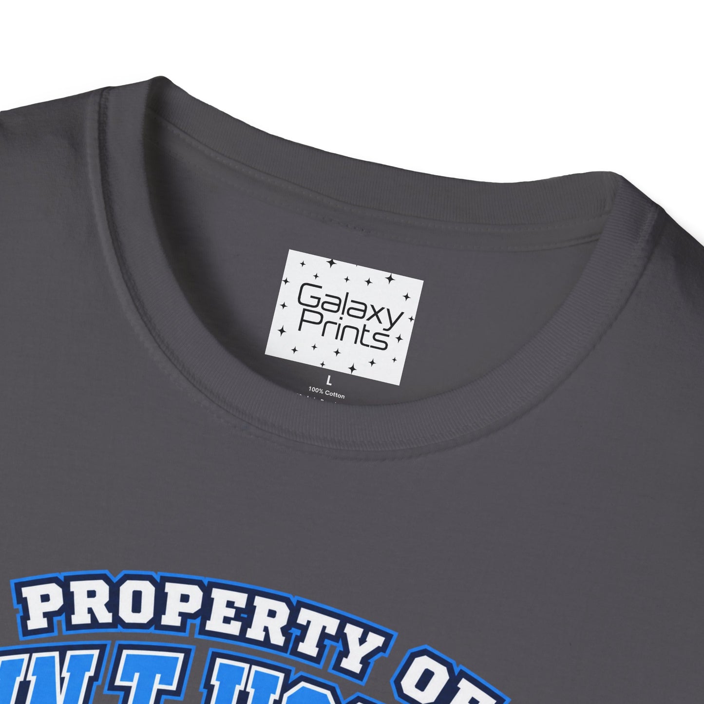 Property of JTH Vikings T‑Shirt XL — Viking in Power Circle back - Hoggard School Spirit Tee