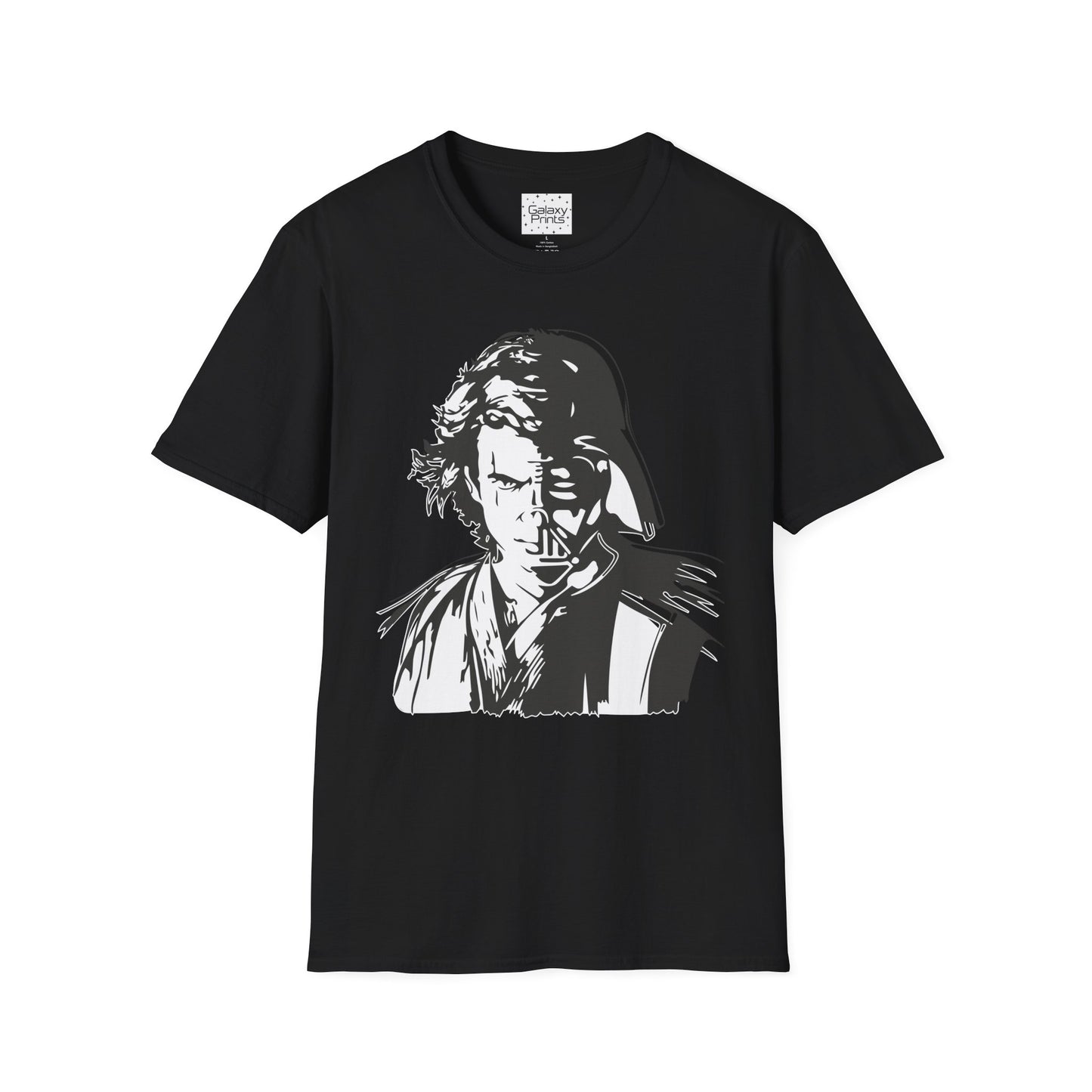 Star Wars Unisex T-Shirt - 'Aiken and Darth Struggle' Graphic Tee