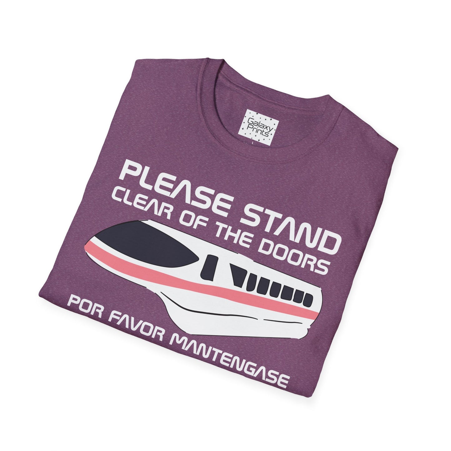 DISNEY inspired Unisex T-Shirt - Monorail Please Stand Clear Of The Doors