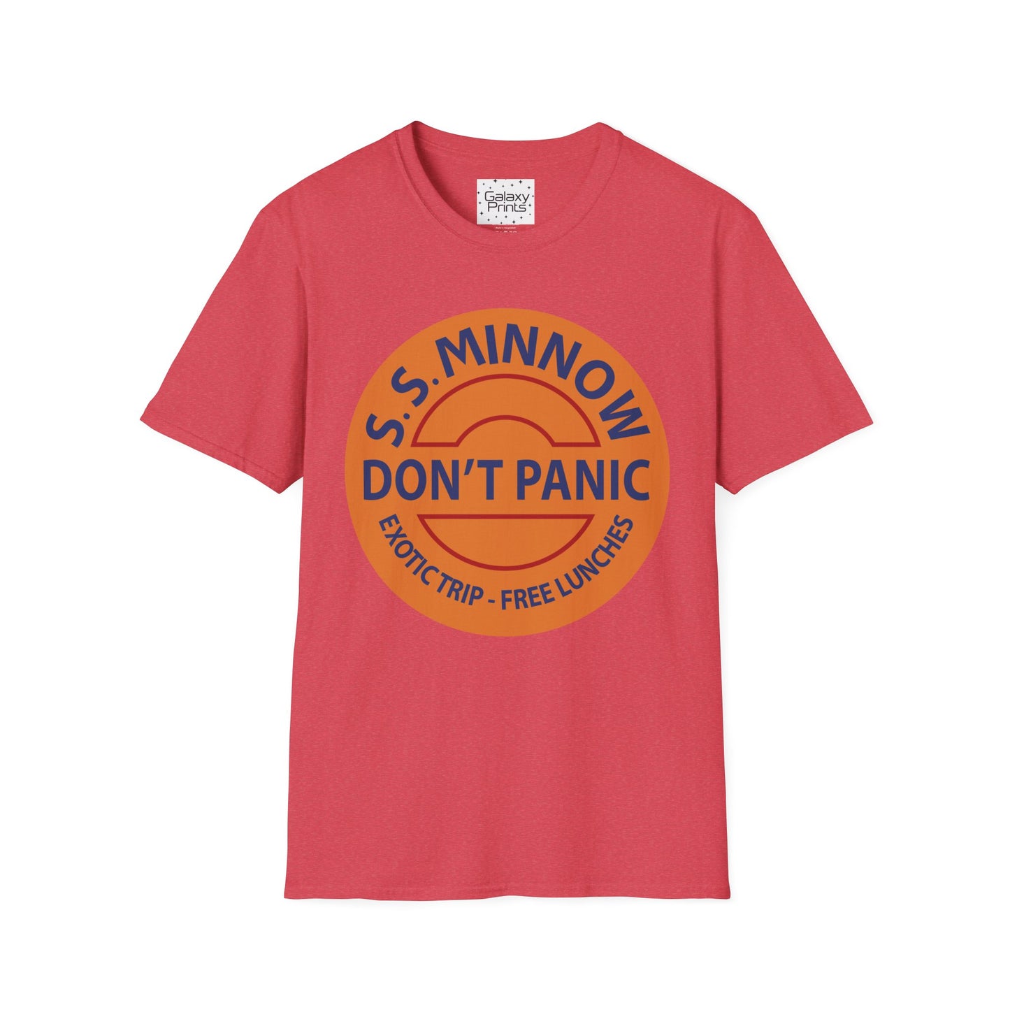 Unisex T-Shirt - POP Culture - 'S. S. Minnow Boat tours - From the Hit TV Sitcom Gilligan's Island'