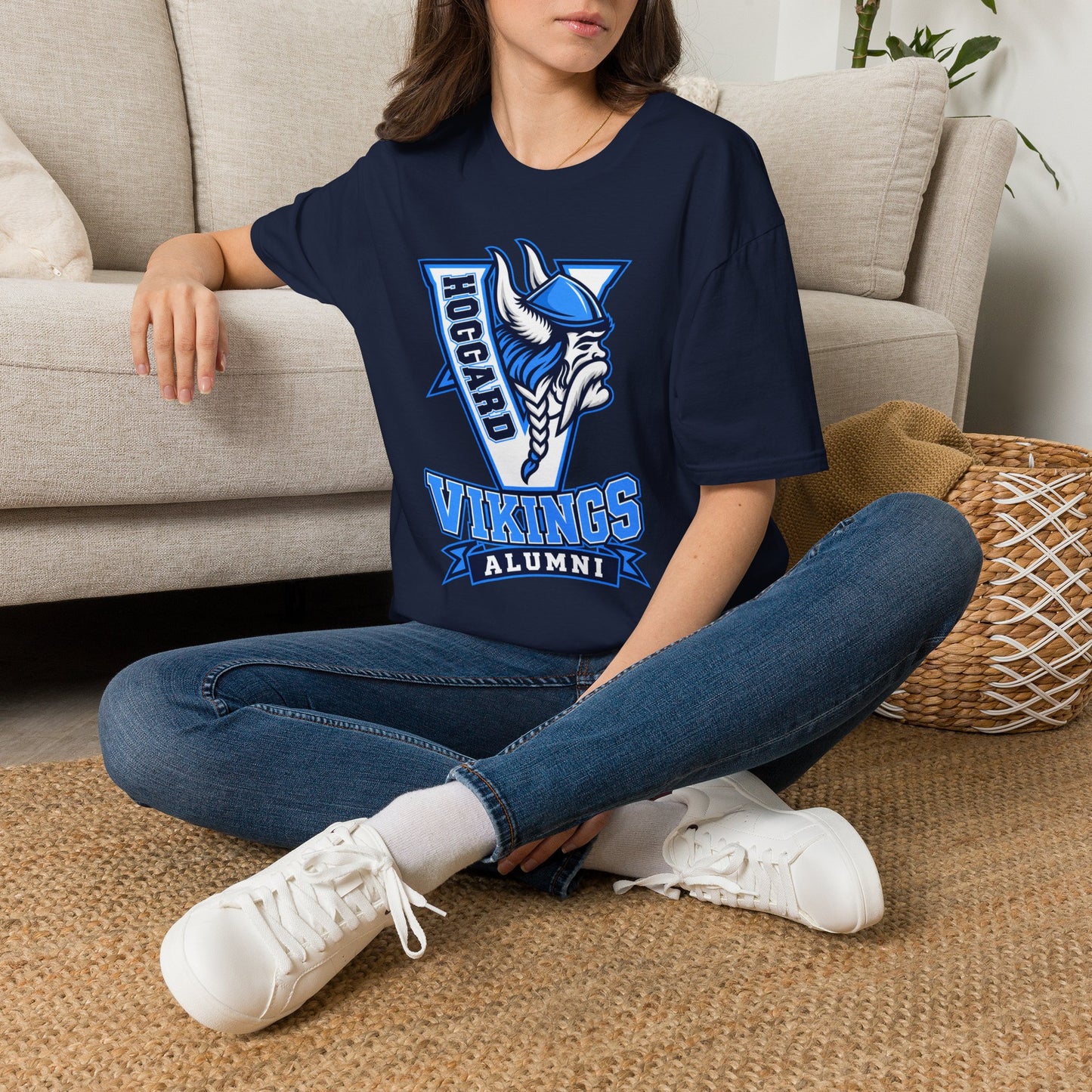 Copy of Viking Alumni T‑Shirt — Hoggaard School Spirit Tee