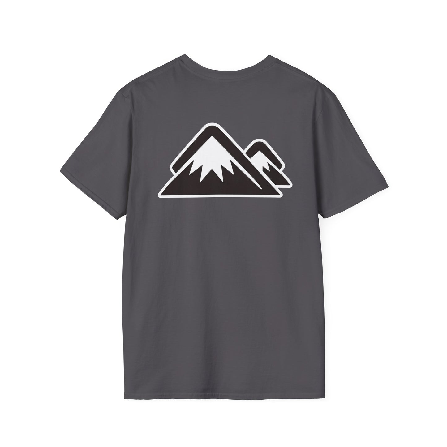 Ski Patrol Beech Mountain Retro T-Shirt — Beech Mountain Ski Patrol with Mountains on the back- logo Tee