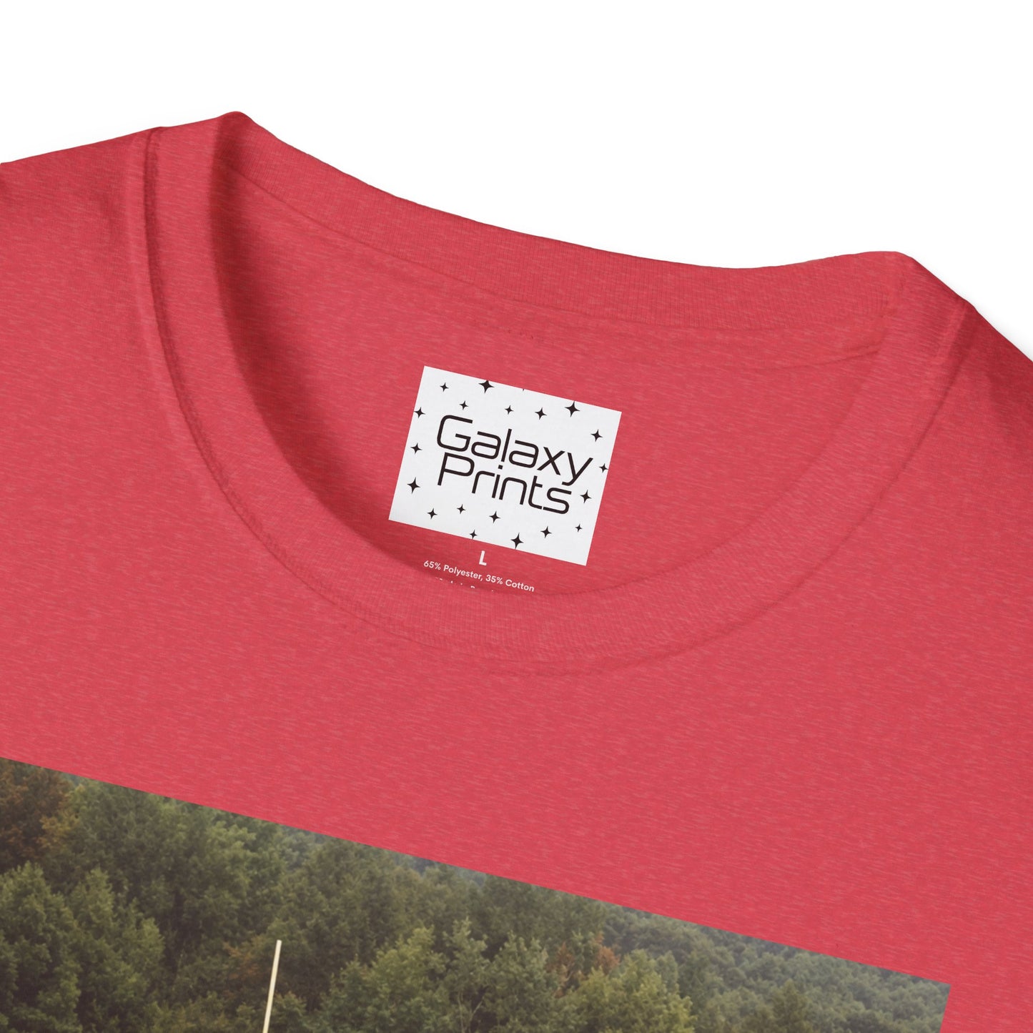 Tate Football Field Photo T-Shirt — Vintage LMC Football Graphic Tee