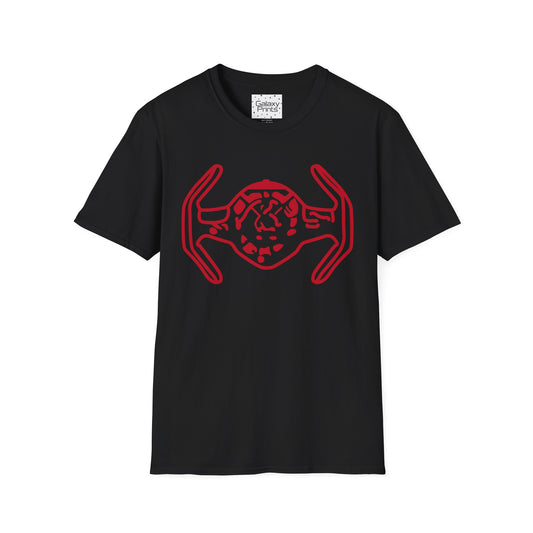 Star Wars Inspired T-Shirt - Darth Vader Tie Fighter Graphic Tee