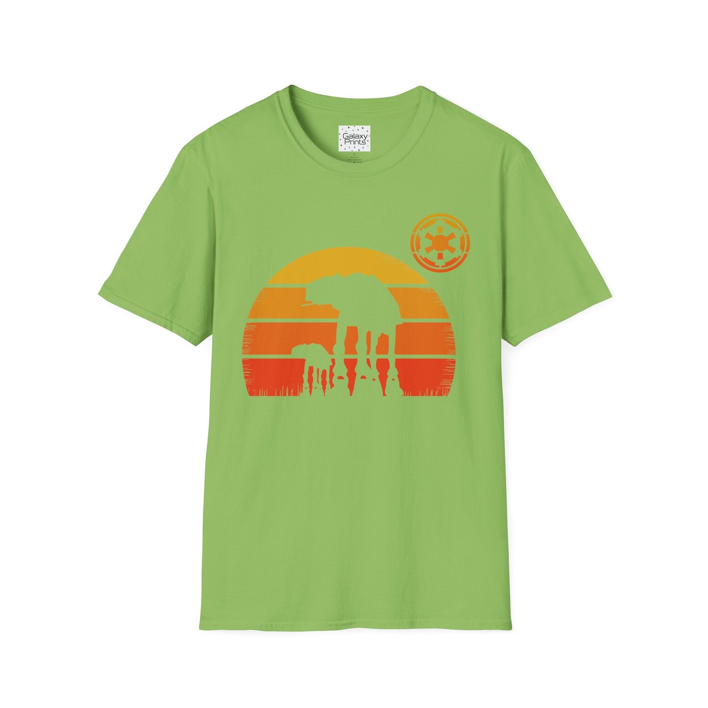 Star Wars Inspired Unisex T-Shirt - 'AT-AT Walker Sunset' Graphic Tee