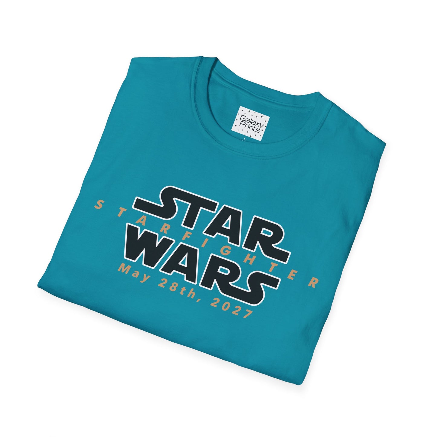 Inspired by Star Wars Starfighter Unisex T-Shirt - Movie Coming Out May 28th, 2027 (w/ movie release date)