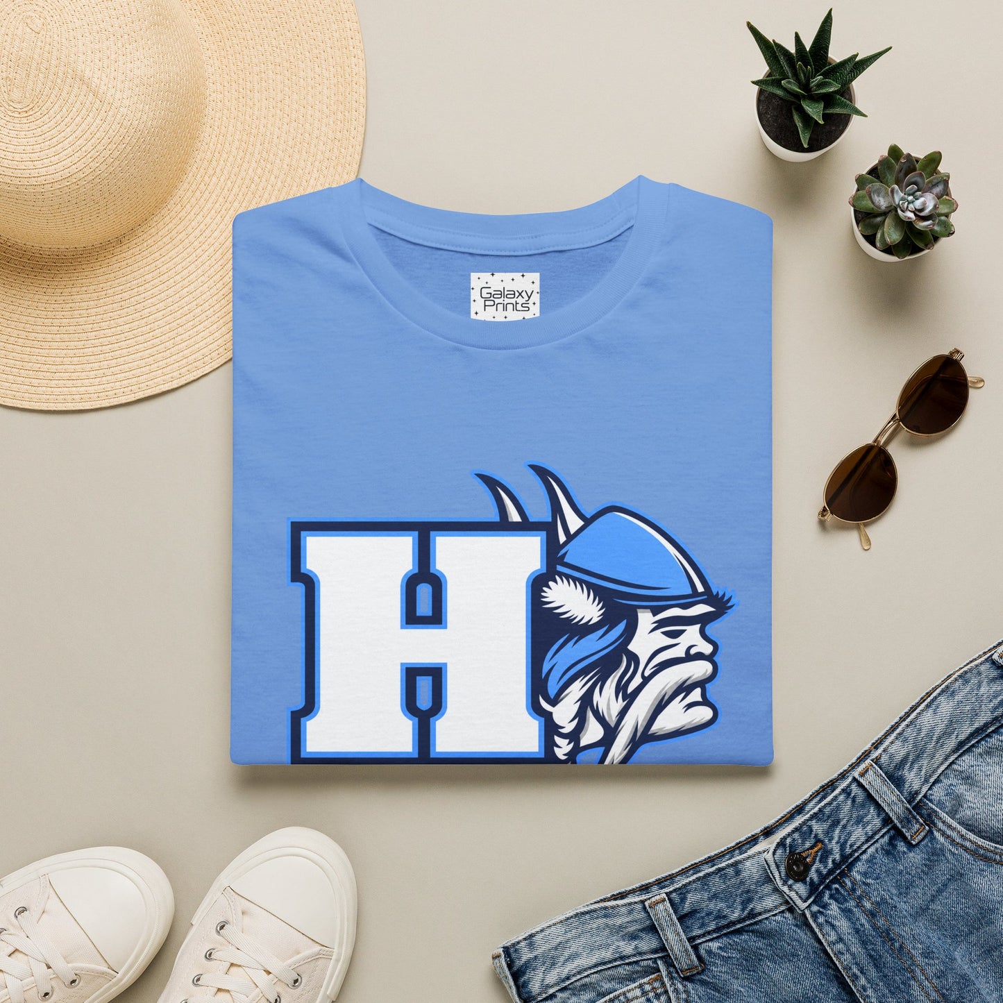 Unisex T-Shirt - Hoggard Vikings Inspired - Hoggard Viking Big H