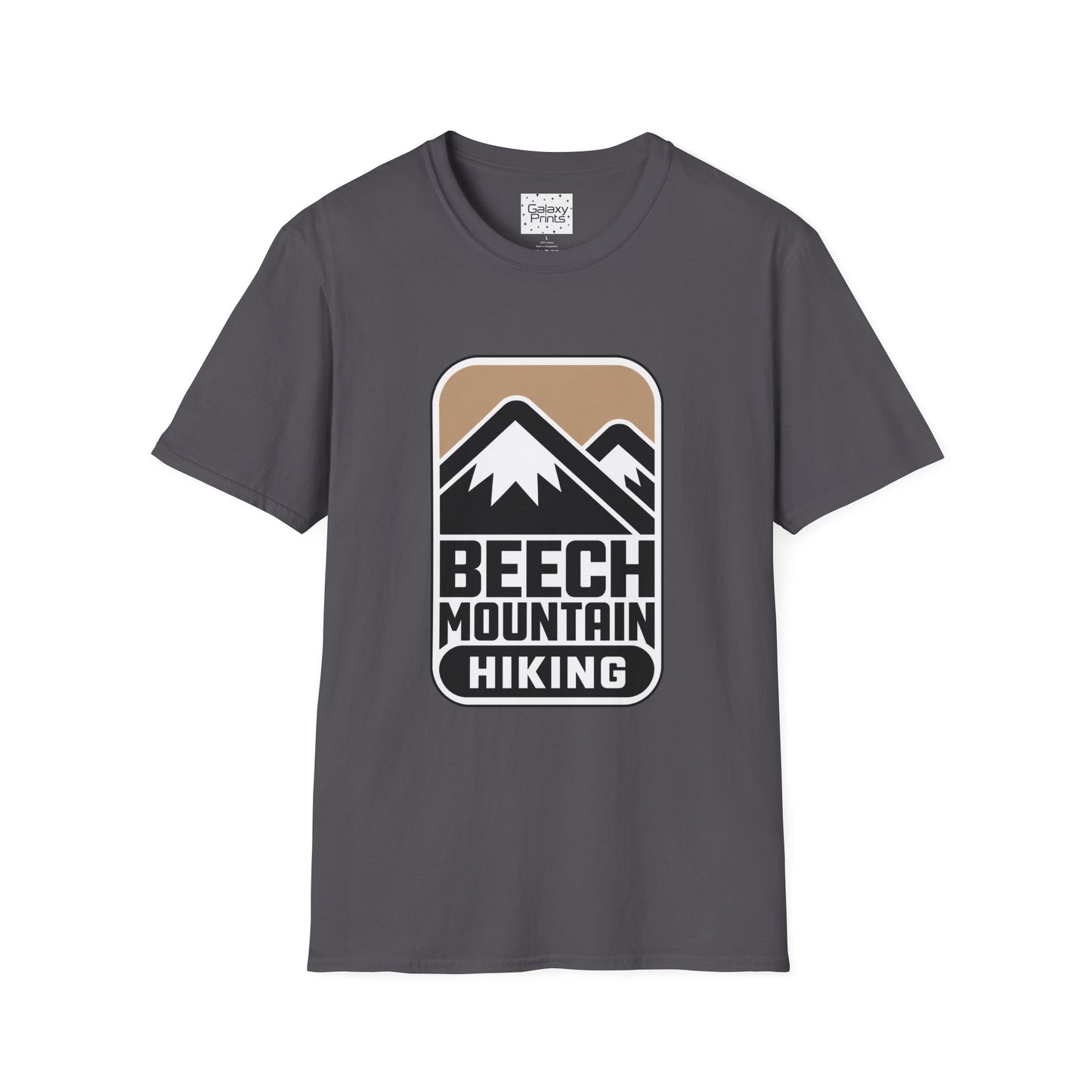 Beech Mountain NC Hiking T‑Shirt — Retro Mountain Badge Tee