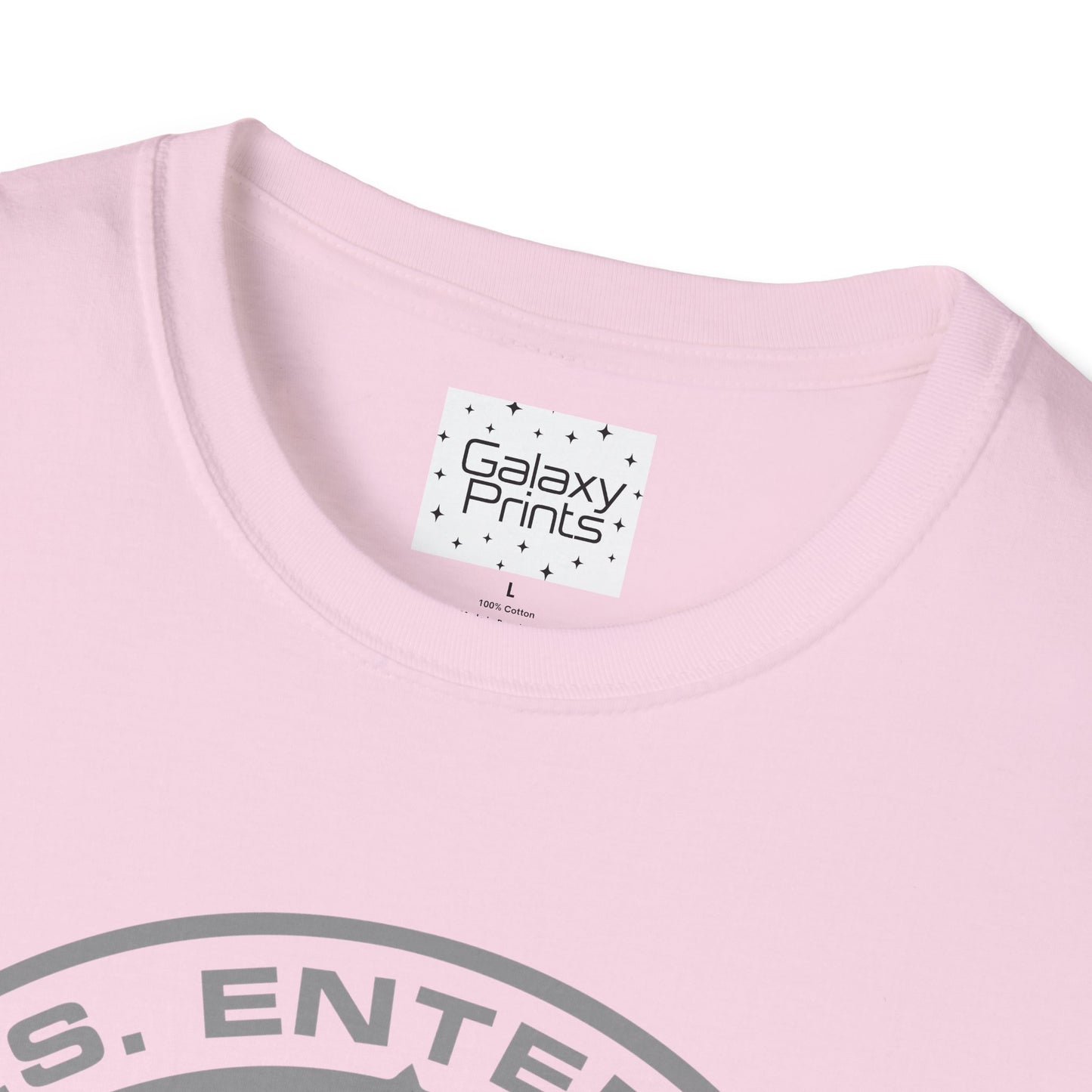 Unisex T-Shirt - POP Culture - 'From STAR TREK the TV & Movie HIT Franchises - U.S.S. Enterprise Flight Patch'
