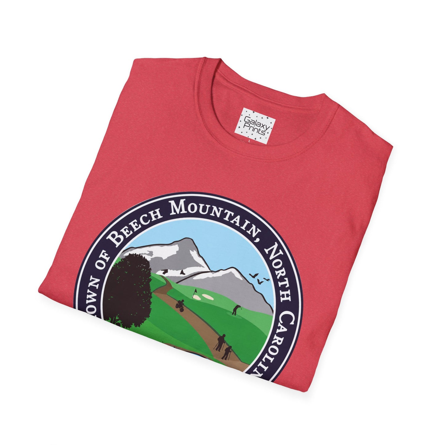 The Town of Beech Mountain, North Carolina Seal T-Shirt — Scenic Mountain Town Tee