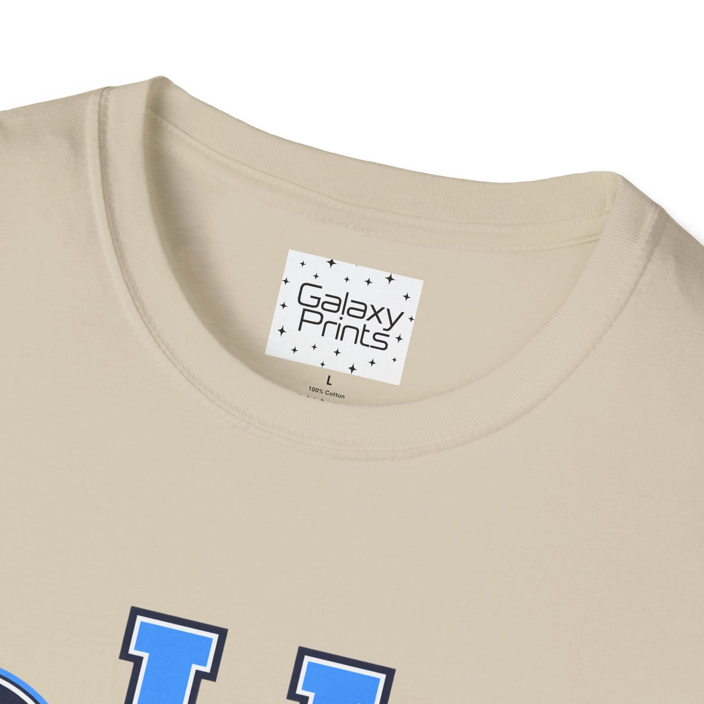 Hoggard - H w/ Axes T-Shirt – Blue 'H' with Crossed Battle Axes Graphic Spirit Tee