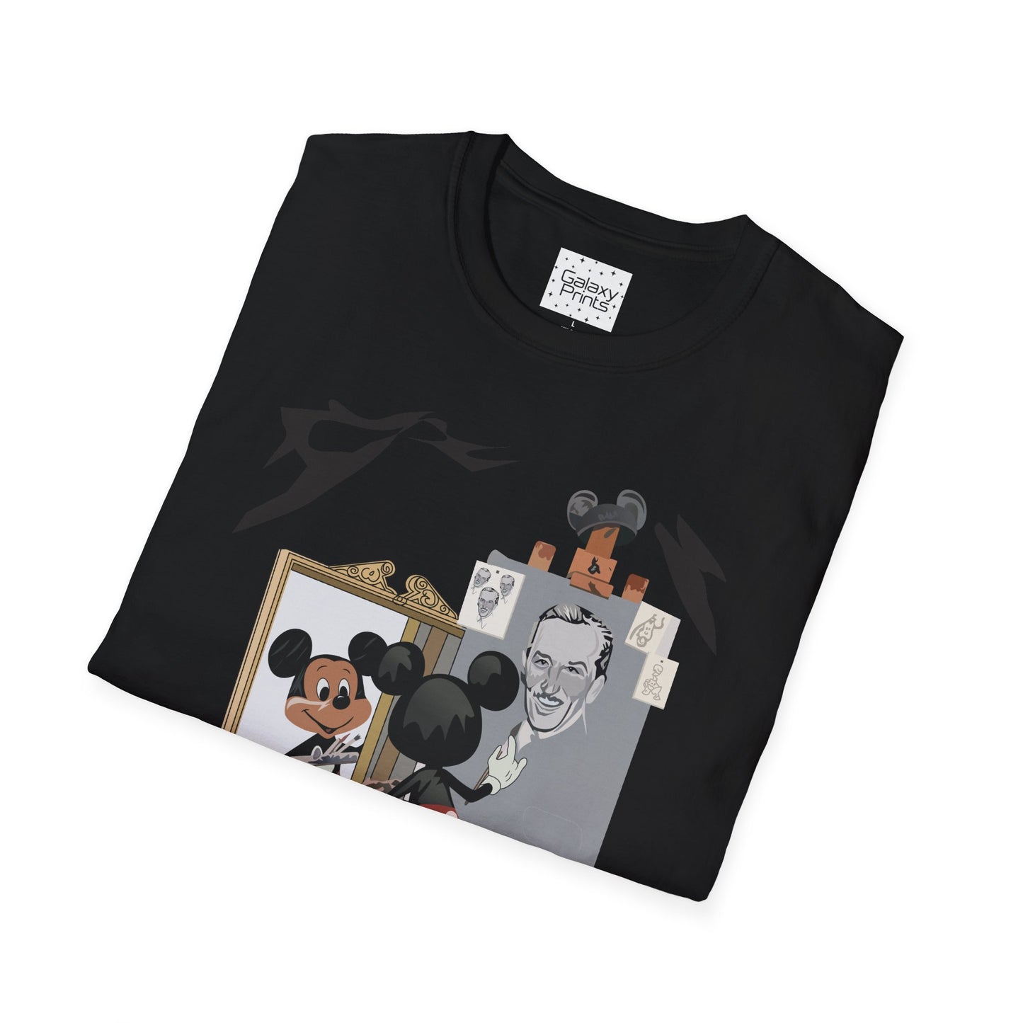 Unisex T-Shirt - DISNEY Inspired - 'Mickey Painting Walt'