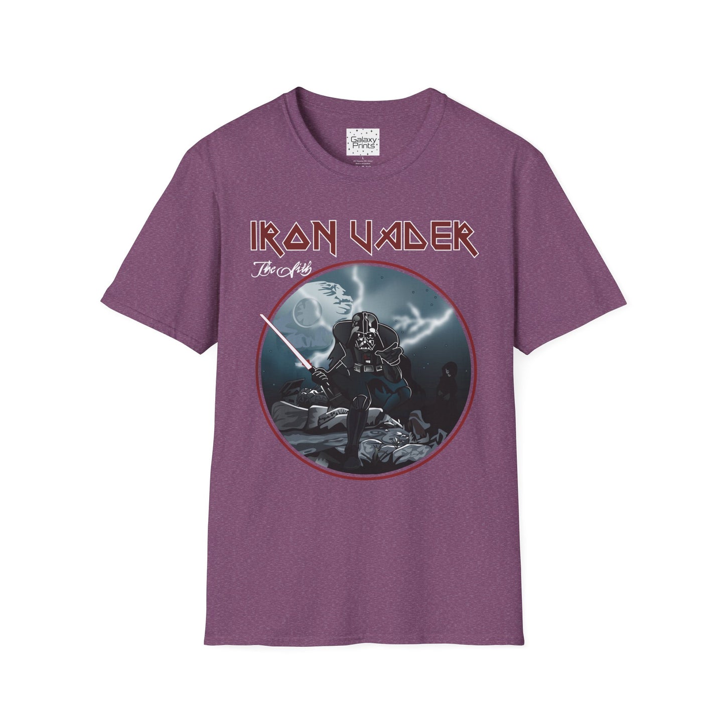 Star Wars Inspired Unisex T-Shirt - 'IRON VADER - The Sith' Darth Vader Graphic Tee