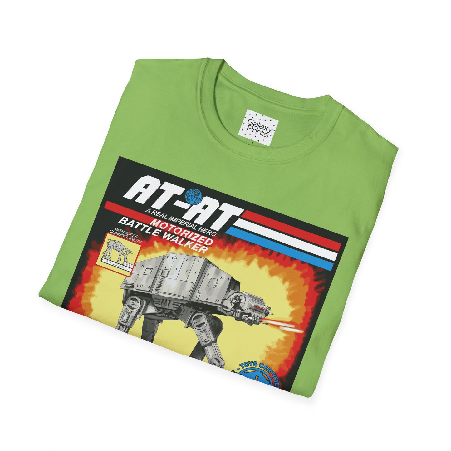 Star Wars AT-AT Walker Toy Box Retro Graphic Unisex Softstyle T-Shirt