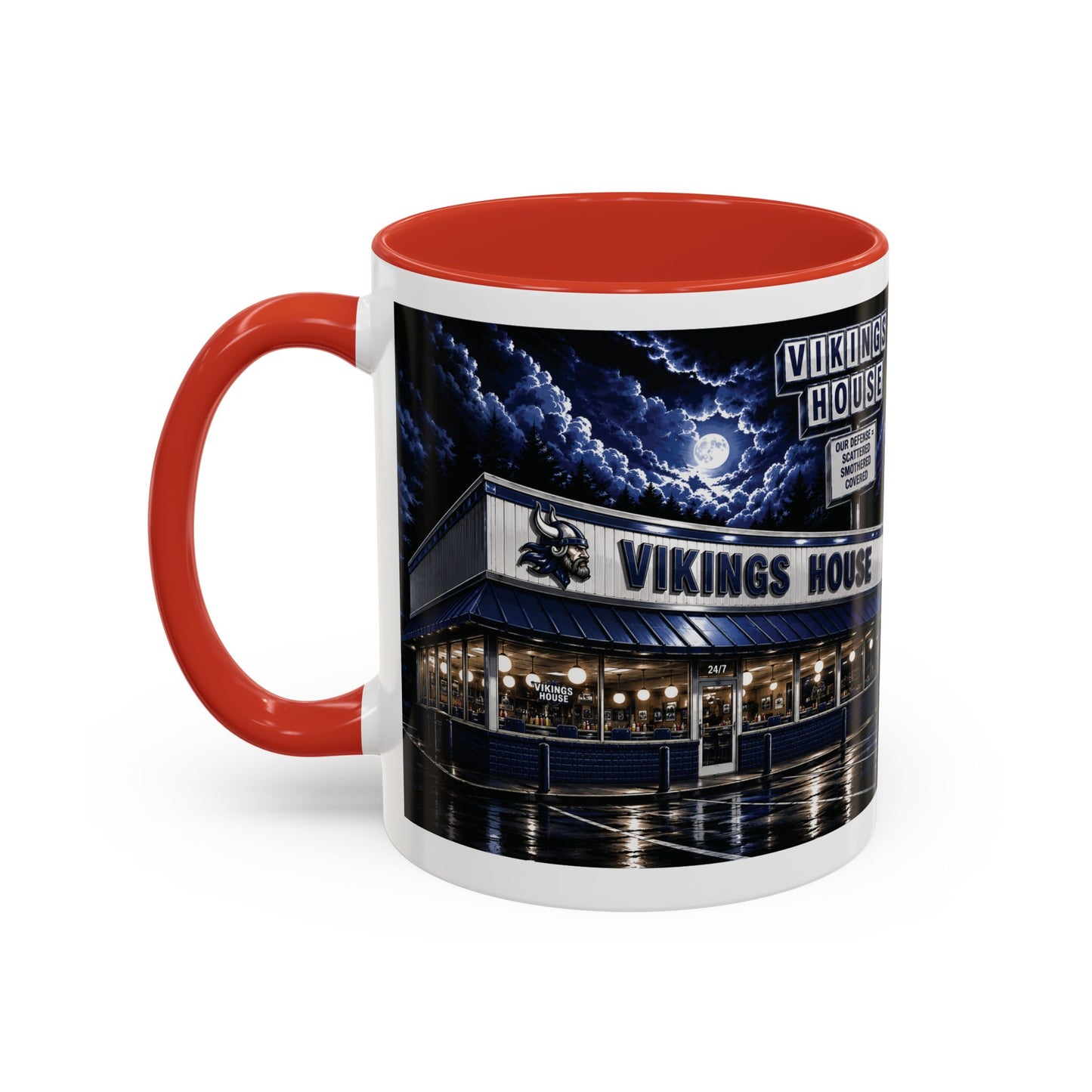 Hoggard Vikings Stylish Accent Coffee Mug "Like Waffle House" 3 - Perfect for Daily Brew & Gifts