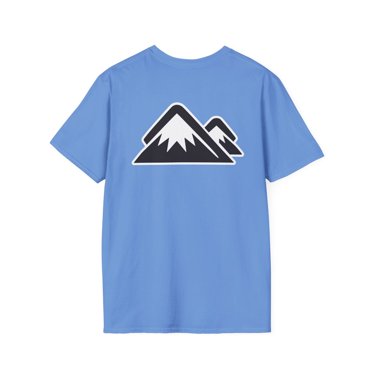 Ski Patrol Beech Mountain Retro T-Shirt — Beech Mountain Ski Patrol with Mountains on the back- logo Tee