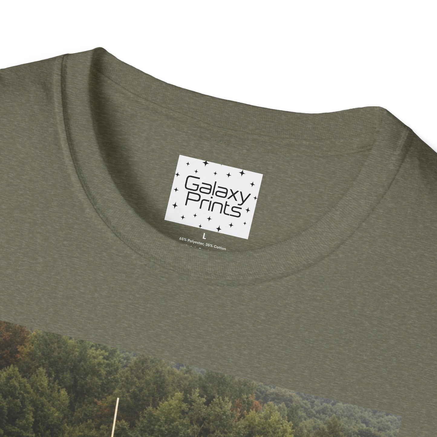 Tate Football Field Photo T-Shirt — Vintage LMC Football Graphic Tee