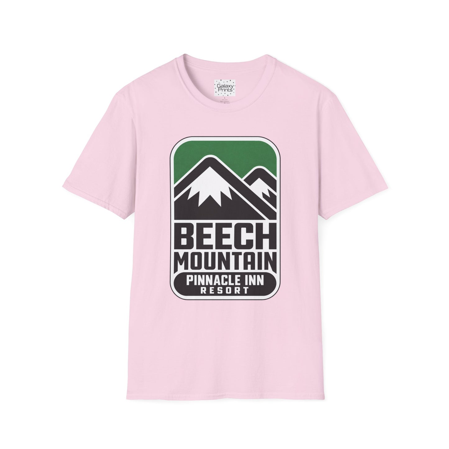 Pinnacle Inn Mountain Resort  Retro T-Shirt — Beech Mountain Pinnacle Inn Resort Graphic Tee Throw Back to 1983
