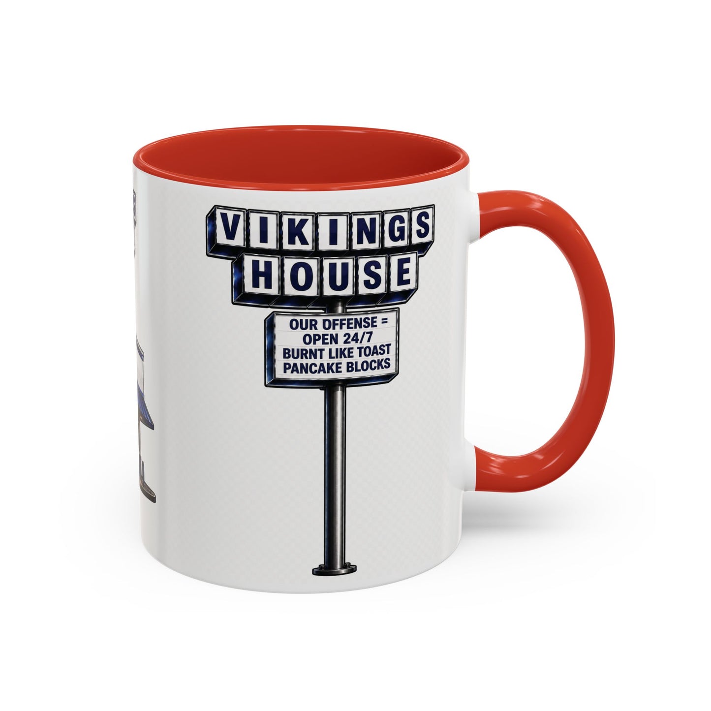 Hoggard Vikings Stylish Accent Coffee Mug  "Like Waffle House" 2 - Perfect for Daily Brew & Gifts