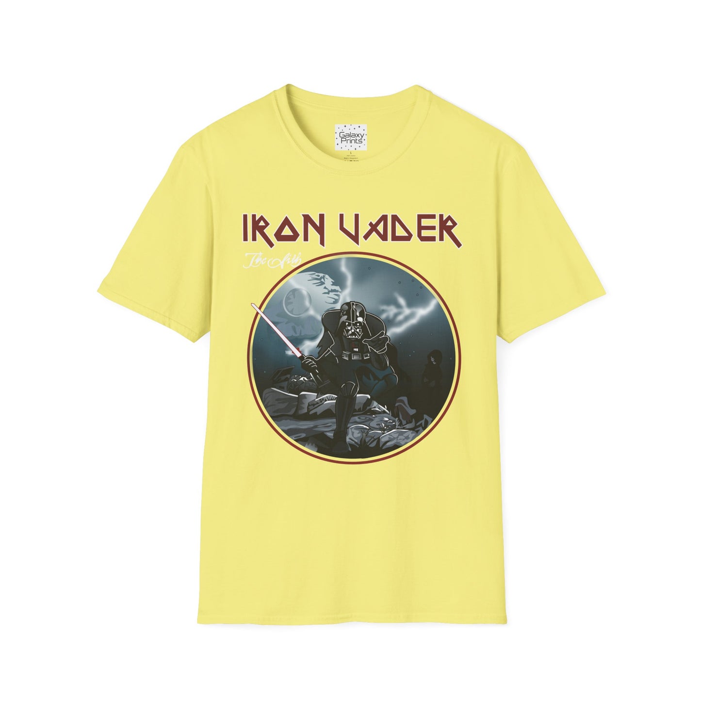 Star Wars Inspired Unisex T-Shirt - 'IRON VADER - The Sith' Darth Vader Graphic Tee