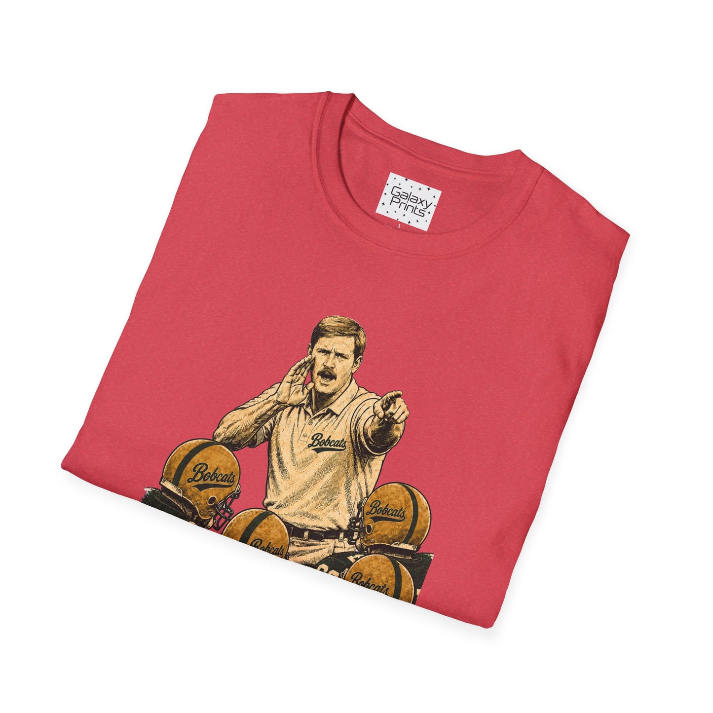 Lees-McRae College Bobcats Vintage Football T-Shirt — Coach Bryan 2  "Get some hip roll, get you some" - Forever Undefeated