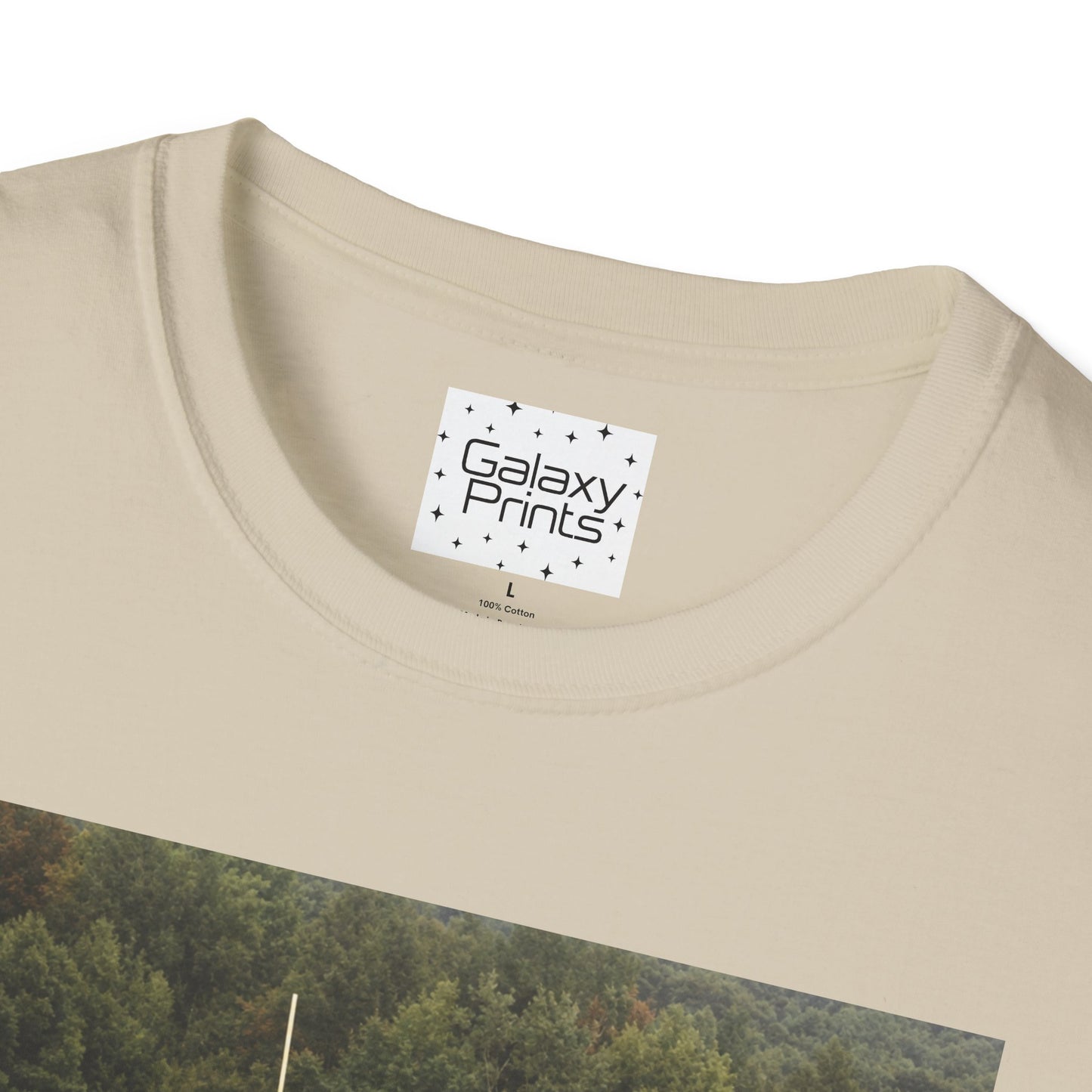 Tate Football Field Photo T-Shirt — Vintage LMC Football Graphic Tee