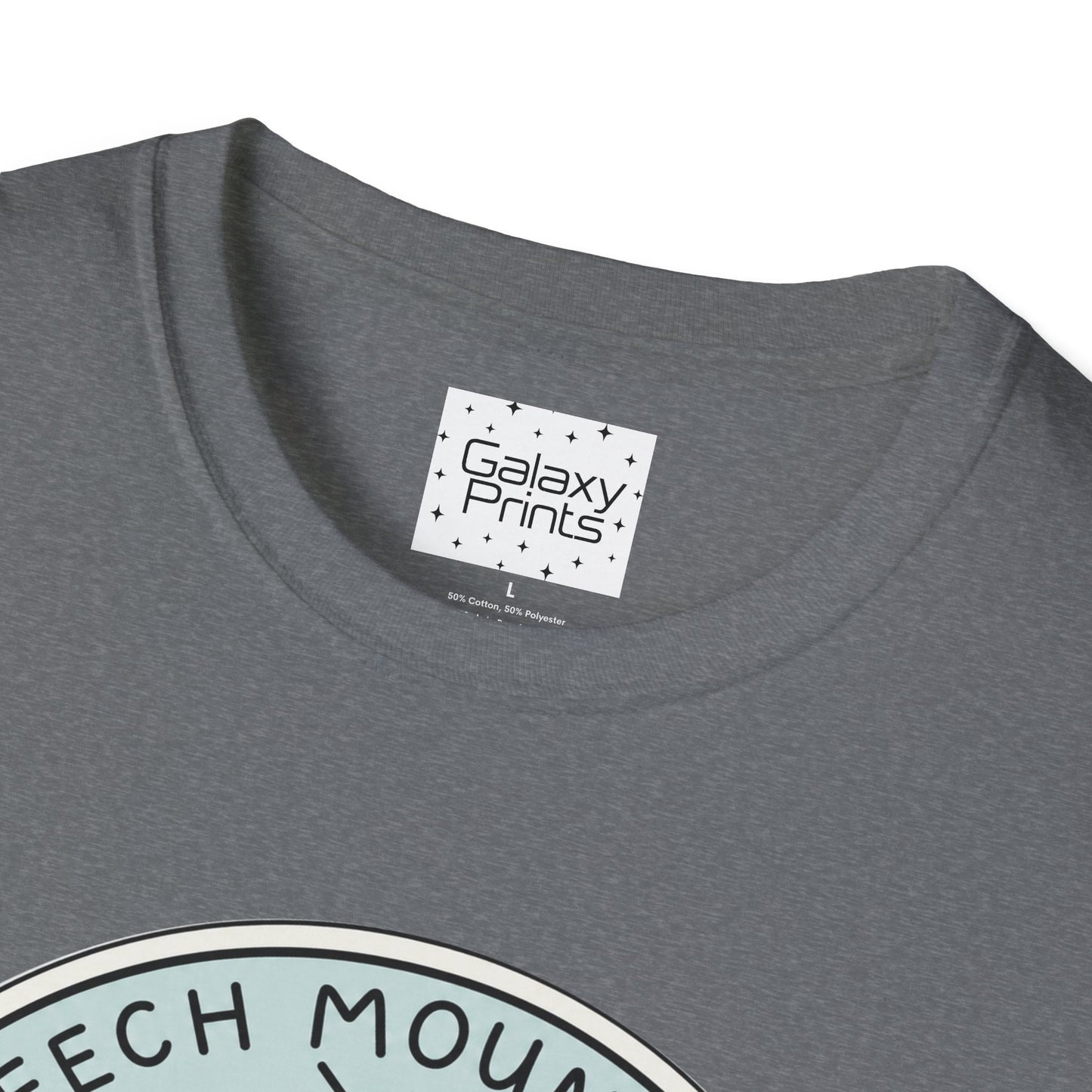 Beech Mountain NC Ski Lift Cartoon T-Shirt — Mountain Cabin & River Outdoor Cartoon Graphic Tee