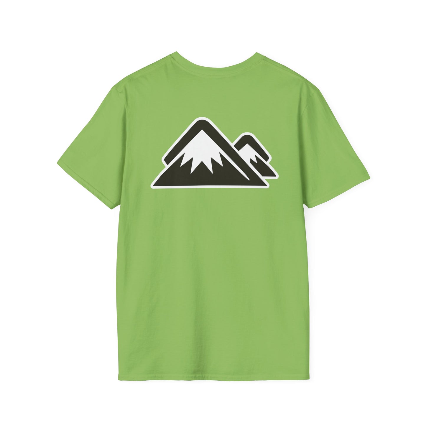 Ski Patrol Beech Mountain Retro T-Shirt — Beech Mountain Ski Patrol with Mountains on the back- logo Tee