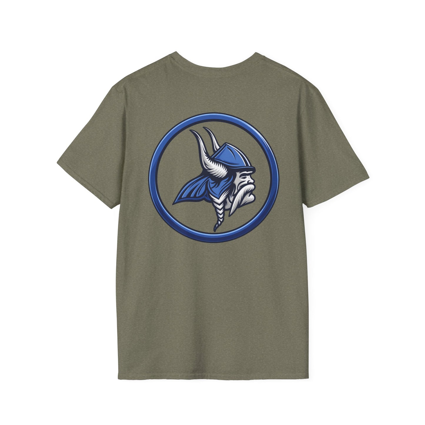 Property of JTH Vikings T‑Shirt  XXXL — Viking in Power Circle back - Hoggard School Spirit Tee