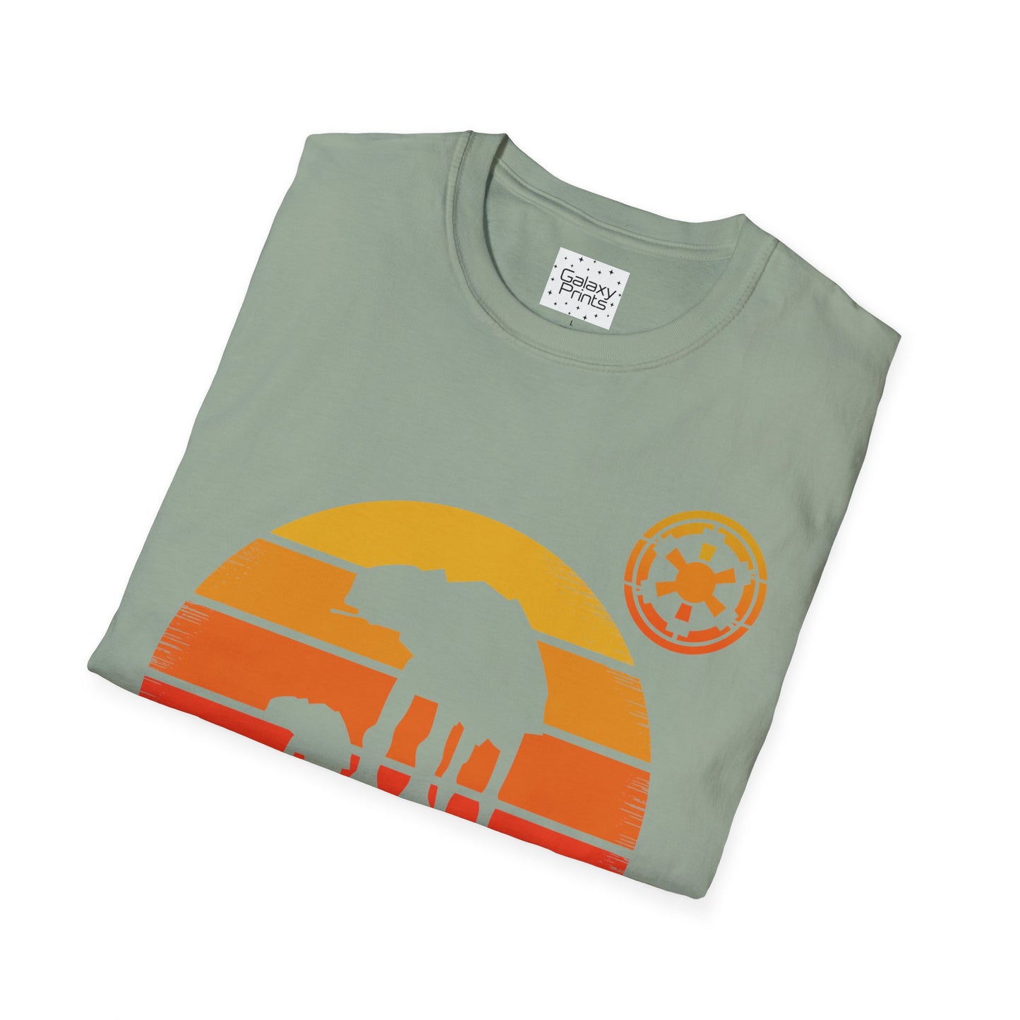 Star Wars Inspired Unisex T-Shirt - 'AT-AT Walker Sunset' Graphic Tee
