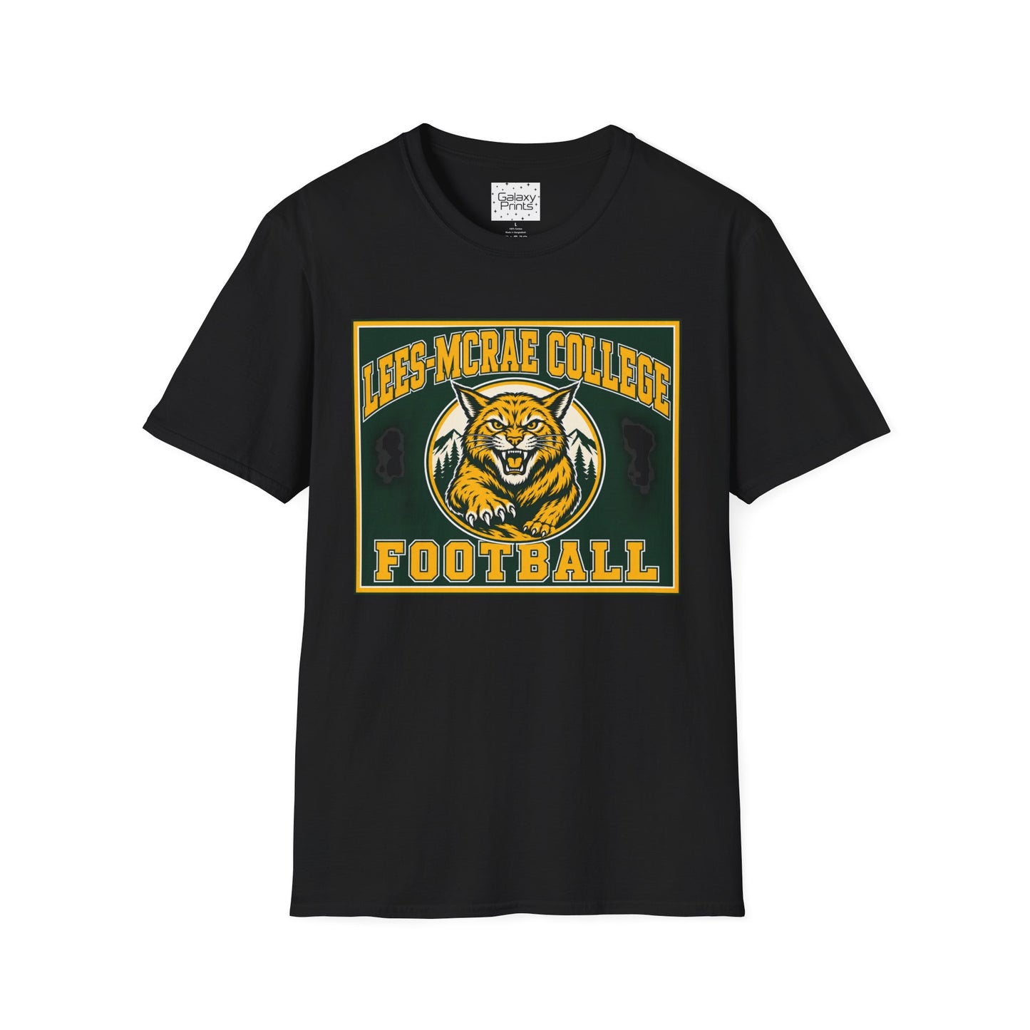 Lees-McRae College Bobcats Vintage Football T-Shirt — Retro Wily Bobcat