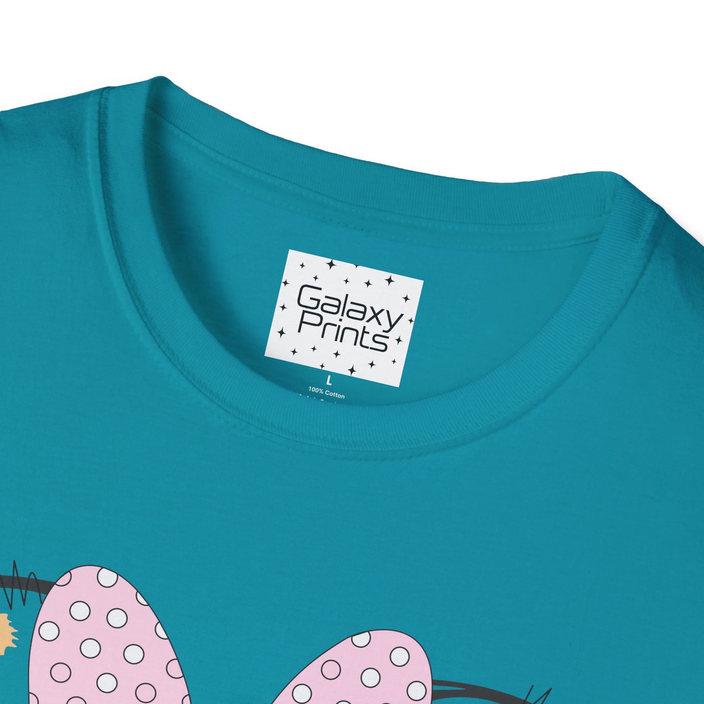 Unisex T-Shirt - DISNEY Inspired - 'Minnie Bow with Pink Castle'