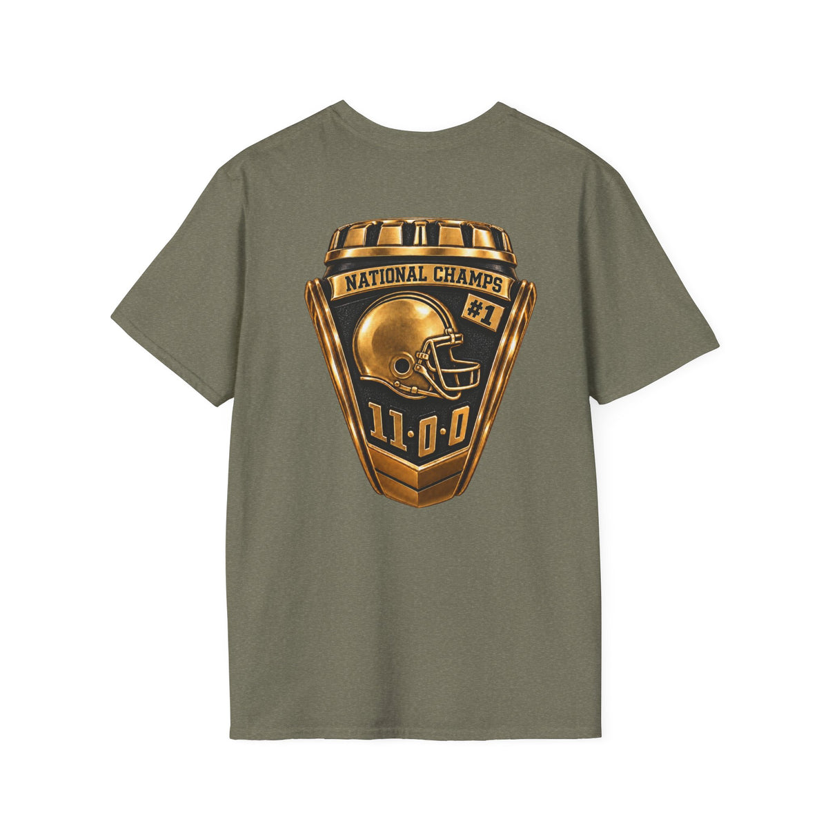 LMC Football Champions T‑Shirt — “East Bowl and National Champions” Vintage Helmet Design