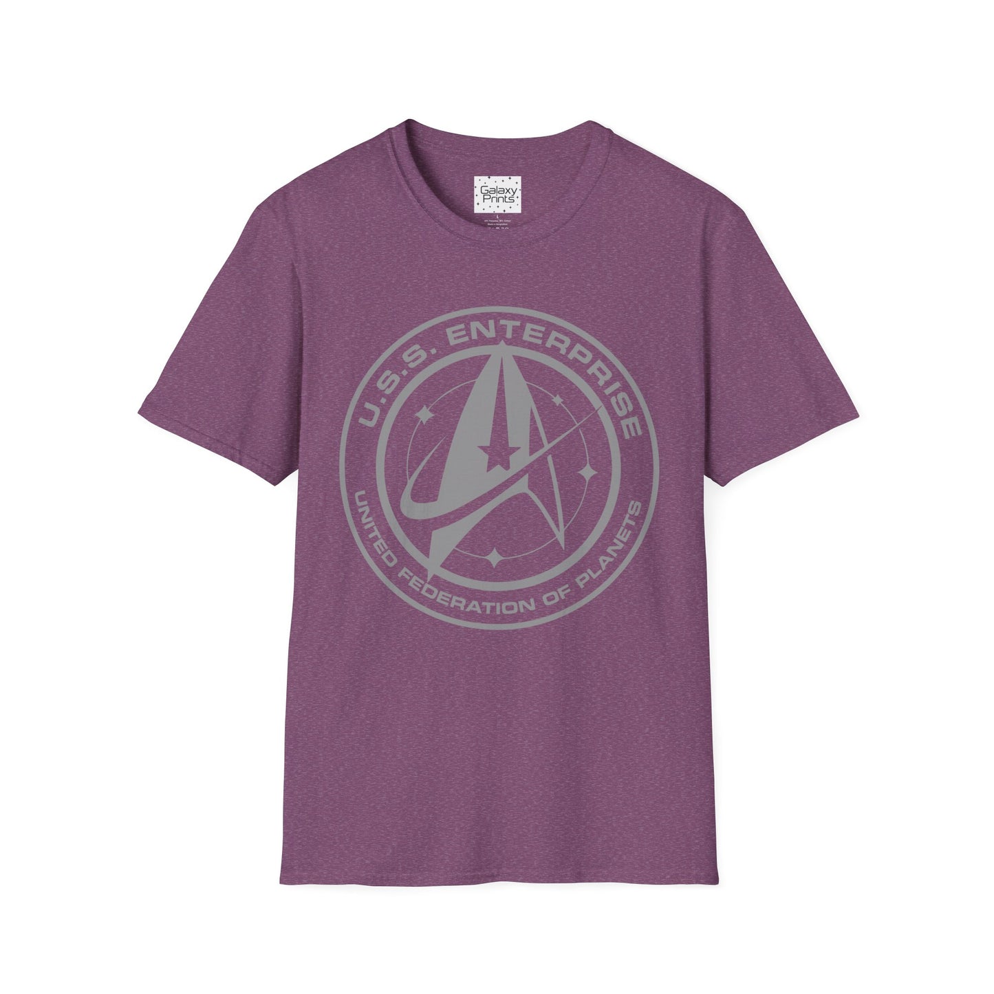 Unisex T-Shirt - POP Culture - 'From STAR TREK the TV & Movie HIT Franchises - U.S.S. Enterprise Flight Patch'