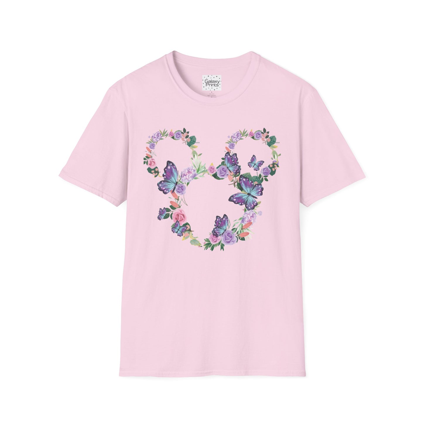 Unisex T-Shirt - DISNEY Inspired - 'Mickey Ears made of Flowers'